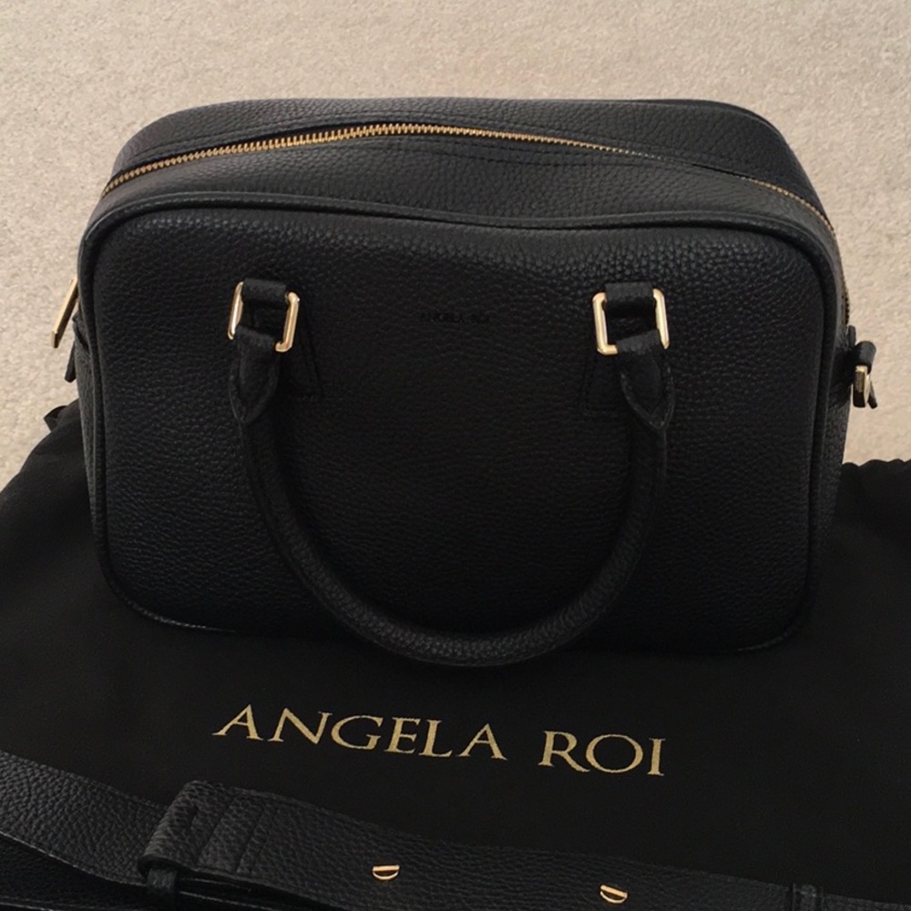 Angela Roi Barton Duffle Tote in Black